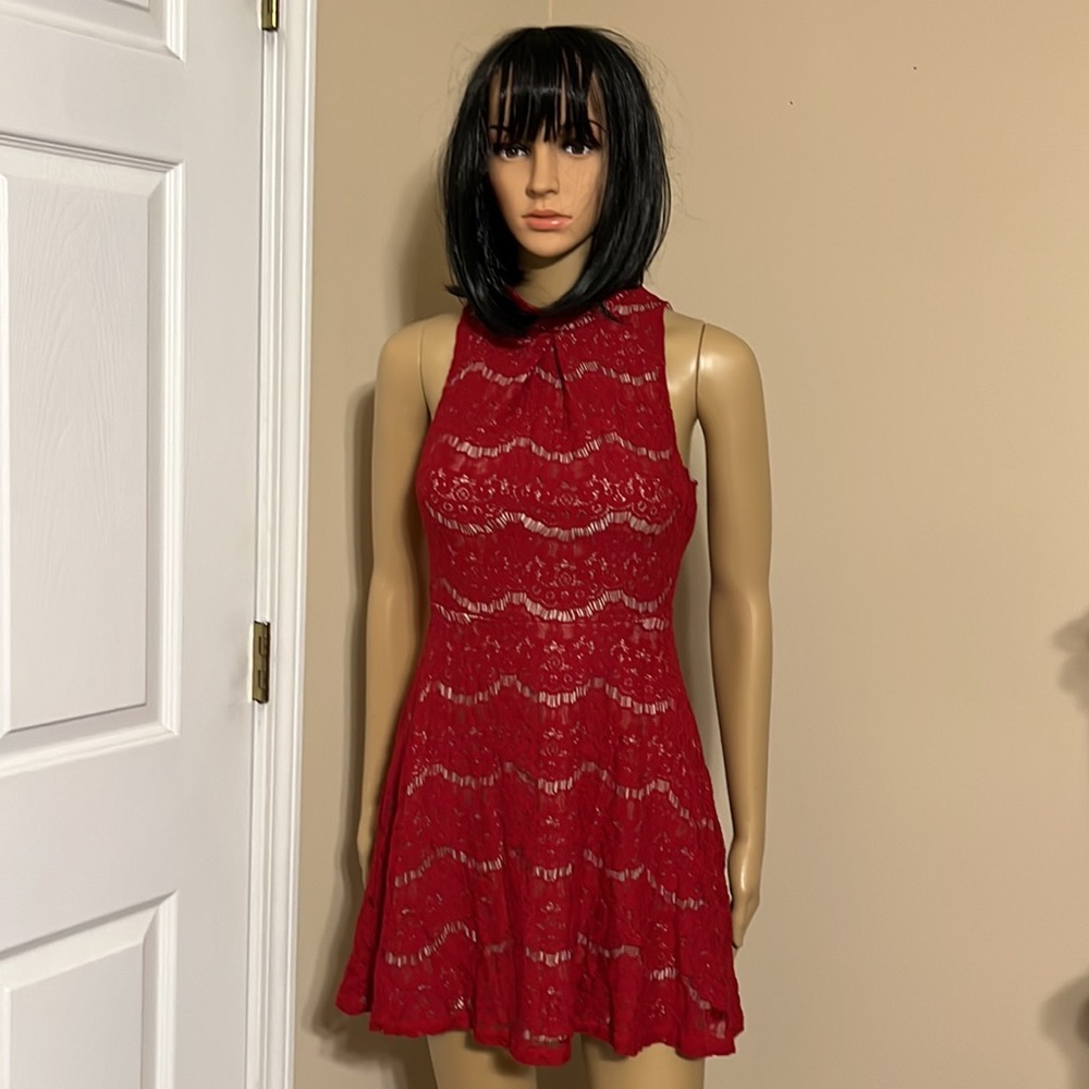 Love, Fire Woman’s Red Dress Size S